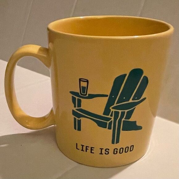 Life is Good Jake’s Adirondack Mug /Cup - Picture 1 of 4